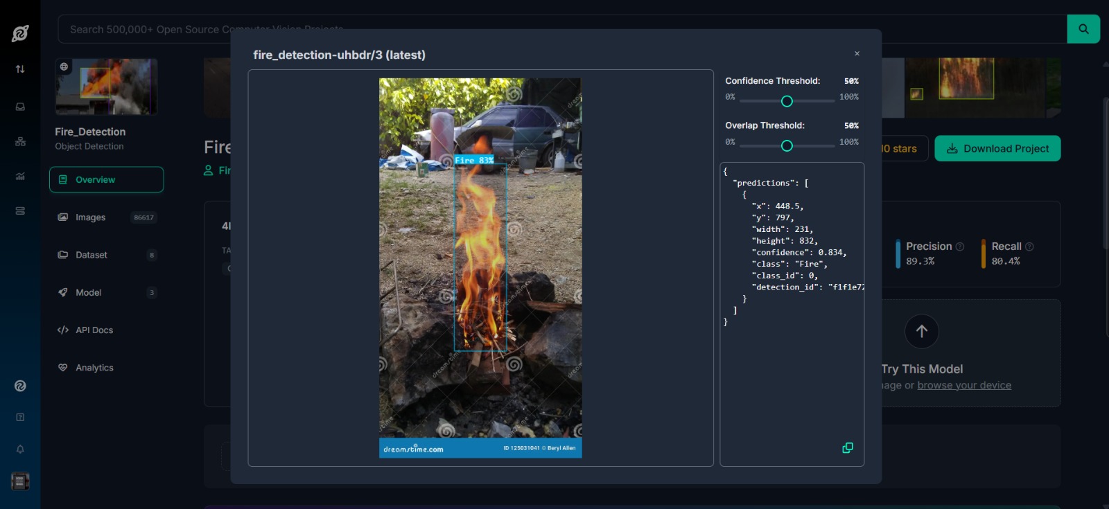 AI Fire Detection System media 2